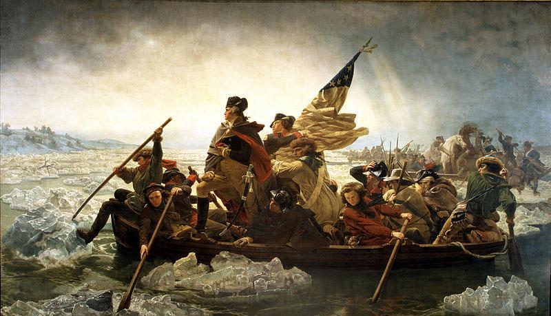 Emanuel Leutze Washington Crossing the Delaware. France oil painting art